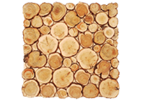 Панно из можжевельника