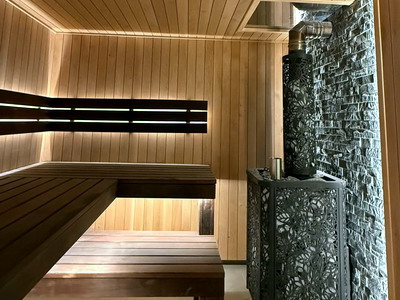 Парная в цоколе