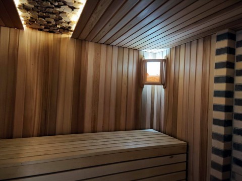 Баня с отделкой из кедра канадского - Фото проекта