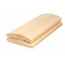 Блок хаус сосна/ель 36x146 мм, сорт AB