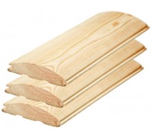 Блок хаус сосна/ель 37x193 (185) мм, сорт AB