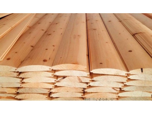 Блок хаус сосна/ель 36x176 (170) мм, сорт AB