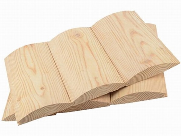 Евроблок сосна/ель 28x175 (165) мм, сорт AB