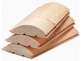 Евроблок сосна/ель 36x193 мм, сорт AB