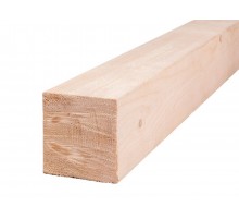 Брус естественной влажности сосна/ель 50x50 мм, сорт 1