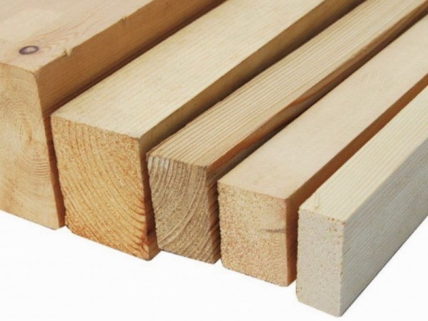 Брус естественной влажности сосна/ель 150x150 мм, сорт 1