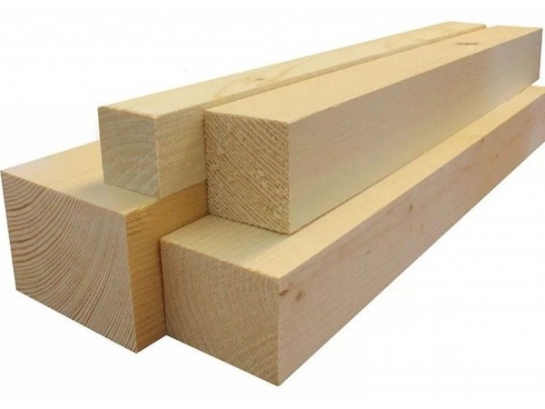 Брус сухой строганный сосна/ель 20x40 мм, сорт 1