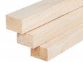 Брус сухой строганный сосна/ель 20x40 мм, сорт 1