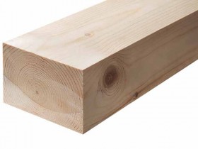 Брус сухой строганный сосна/ель 100x150 мм, сорт 1