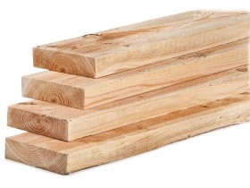 Доска естественной влажности сосна/ель 32x100 мм, сорт 1