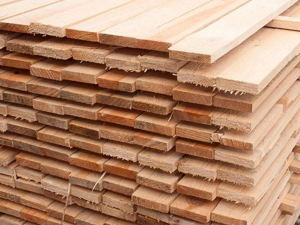 Доска естественной влажности сосна/ель 25x100 мм, сорт 1