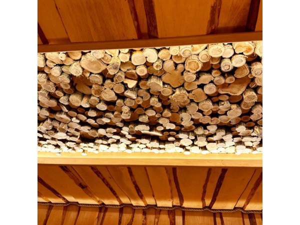 Доска необрезная из ольхи (слэб) 30x200-400 мм, сорт Экстра