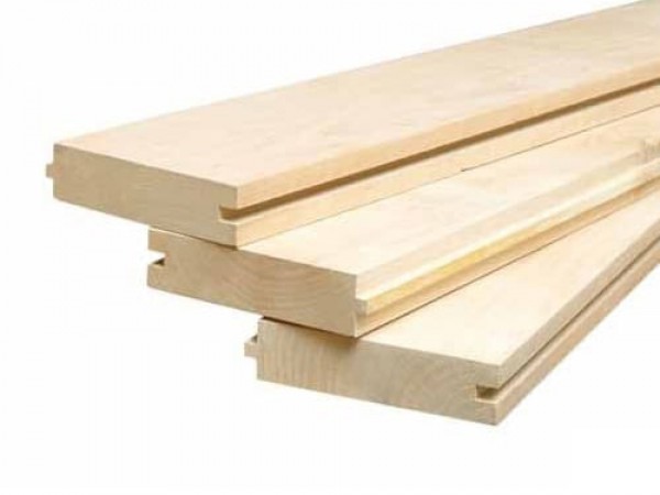 Доска пола сосна/ель 28x126 (120) мм, сорт AB