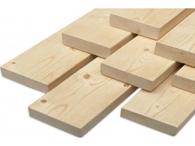 Доска строганная сосна/ель 20x150 мм, сорт 1