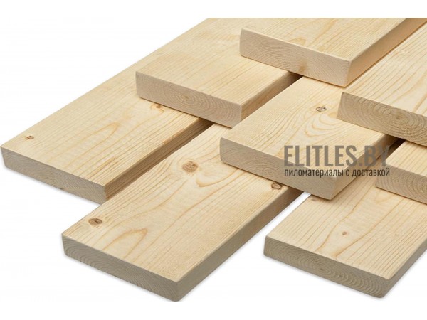 Доска строганная сосна/ель 20x150 мм, сорт 1