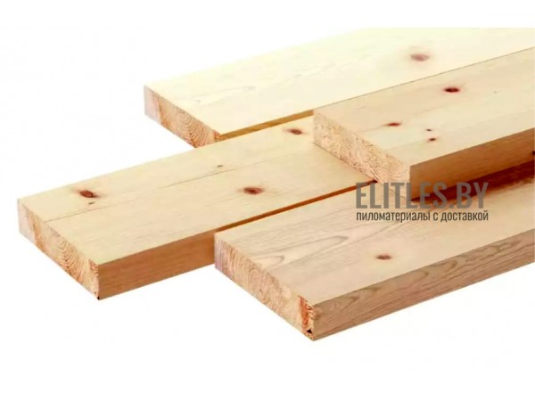 Доска строганная сосна/ель 30x100 мм, сорт 1
