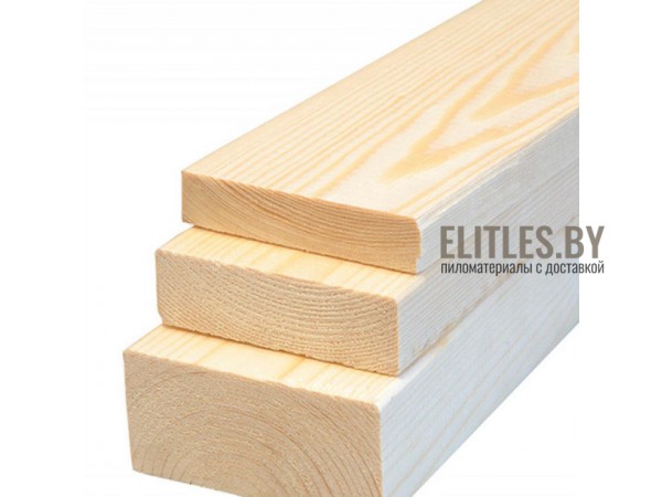Доска строганная сосна/ель 50x180 мм, сорт 1
