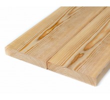 Палубная доска лиственница 27x142 мм, сорт 1