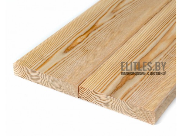 Палубная доска лиственница 27x142 мм, сорт 1