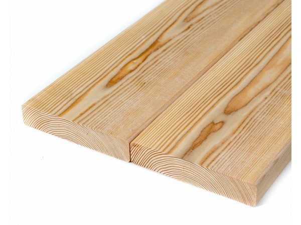 Палубная доска лиственница 28x140 мм, сорт Экстра-Прима