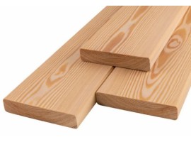 Палубная доска лиственница 28x140 мм, сорт Экстра-Прима 2,0м