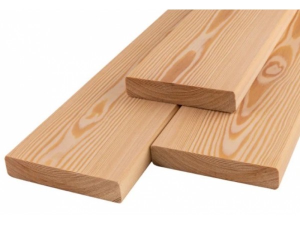 Палубная доска лиственница 27x142 мм, сорт 1