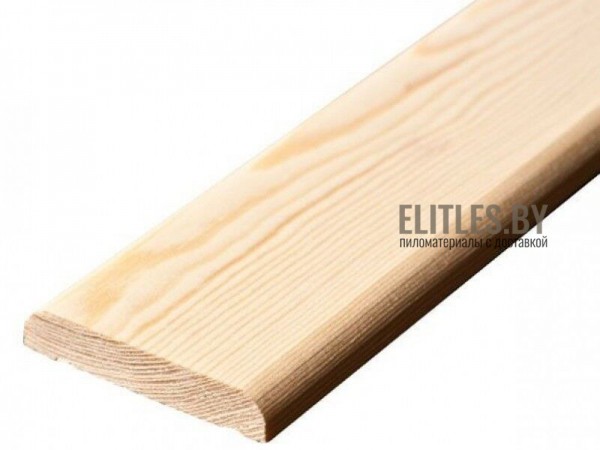 Нащельник из сосны/ели 50 мм, Сорт Экстра