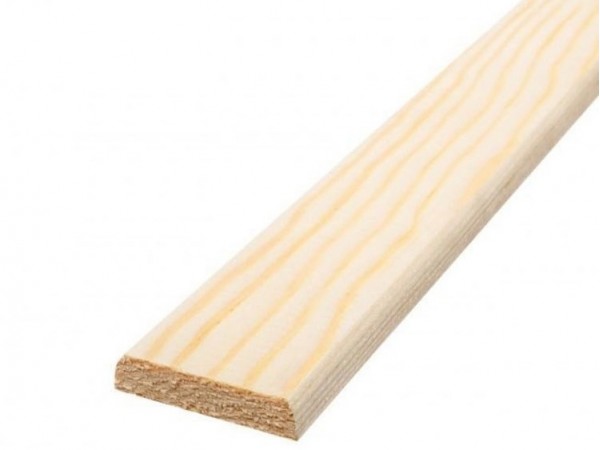 Нащельник из сосны/ели 35 мм, Сорт Экстра