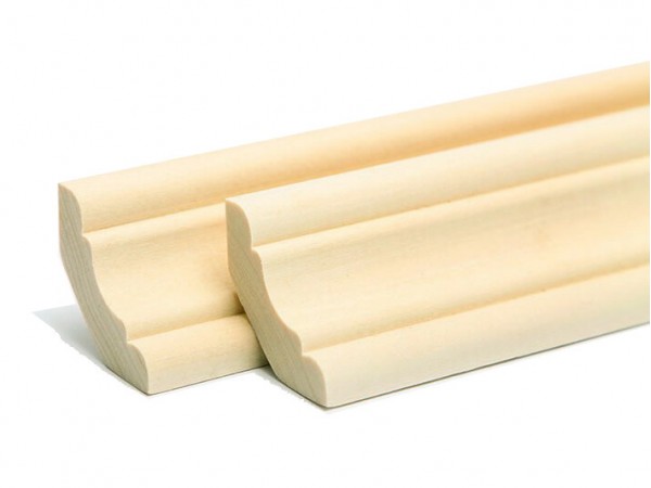 Плинтус из липы 30 мм, Сорт Экстра