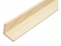 Уголок деревянный из сосны/ели 60x60 мм, Сорт Экстра