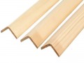 Уголок деревянный из сосны/ели 60x60 мм, Сорт Экстра