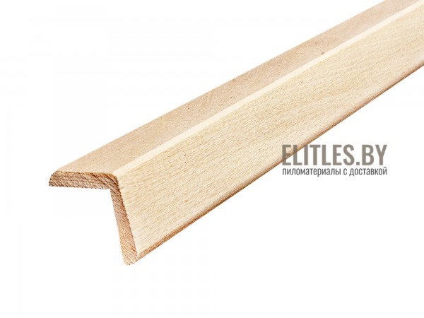 Уголок из липы 25x45 мм, Сорт Экстра