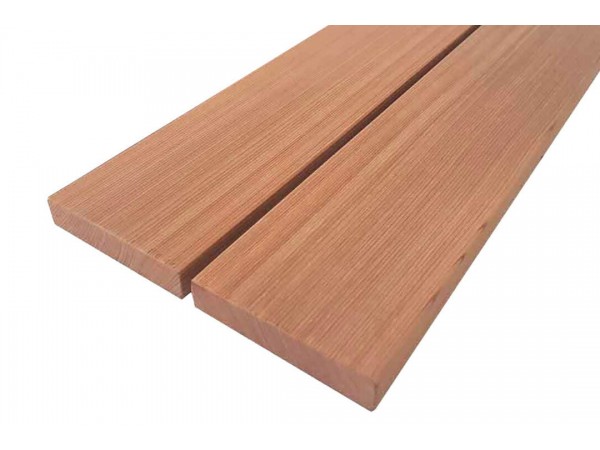 Полок кедр канадский 26x140 мм, сорт Экстра