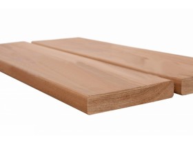 Полок кедр канадский 26x140 мм, сорт Экстра