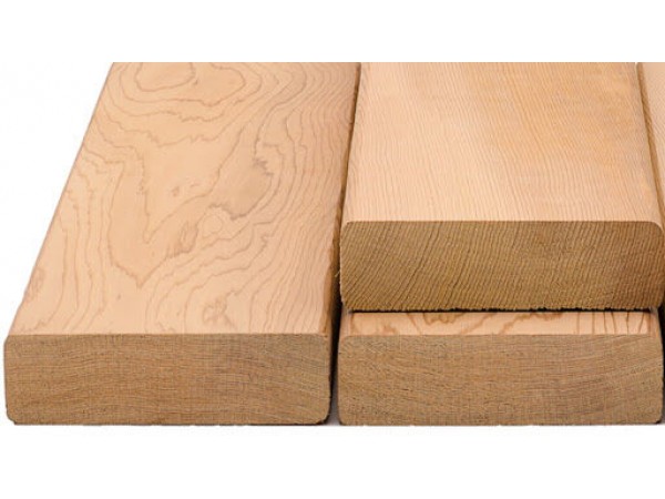 Полок кедр канадский 26x140 мм, сорт Экстра