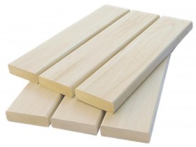 Полок липа 26x90 мм, сорт Экстра