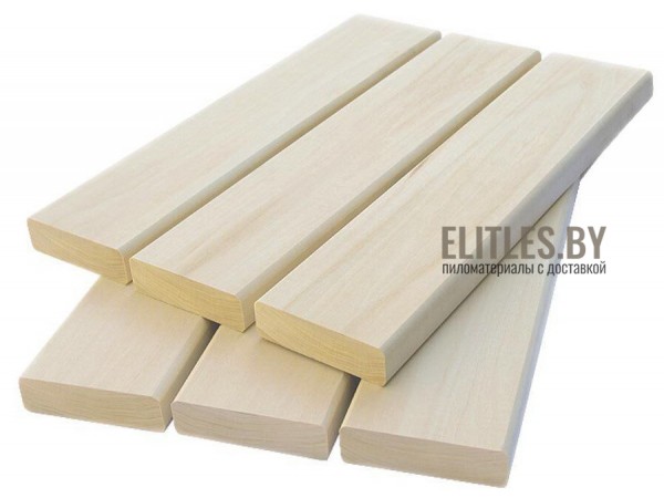 Полок из липы 26x90 мм, сорт Экстра