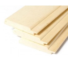 Вагонка липа 15x96 мм, сорт 1 (1,9 м)