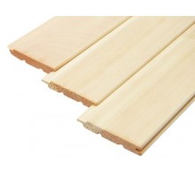 Вагонка липа 15x96 мм, сорт 0 (1,8 - 3,0 м)