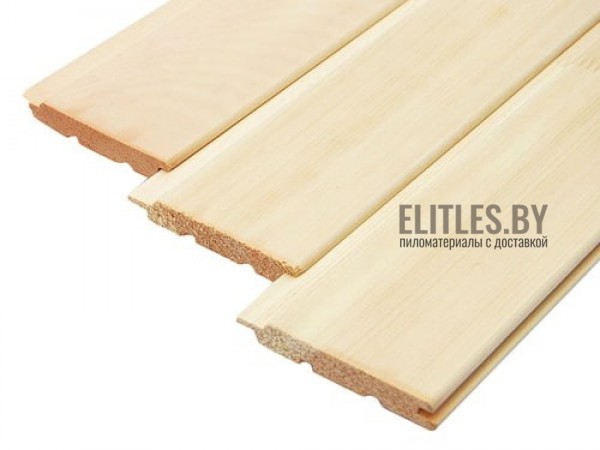 Вагонка липа 15x96 (88) мм, сорт 0 (Б), длины 1,8 - 3,0 м