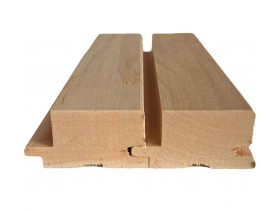 Вагонка ольха реечная 3D 27x45 мм, Сорт Экстра (А)