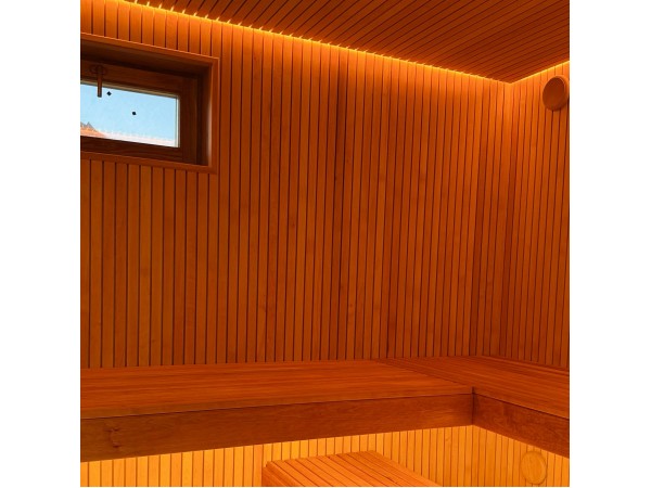 Вагонка ольха реечная 3D 27x45 мм, Сорт Экстра (А)