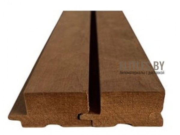 Вагонка термо ольха реечная 3D 27x45 мм, Сорт Экстра