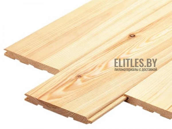 Вагонка штиль сосна/ель 14x146 (140) мм, сорт AB, 6 м