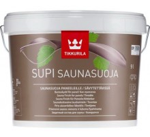 Tikkurila Supi Saunasuoja - пропитка для стен и потолков, 9 л