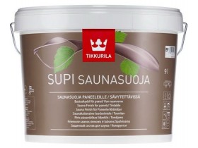 Tikkurila Supi Saunasuoja - пропитка для стен и потолков, 9 л