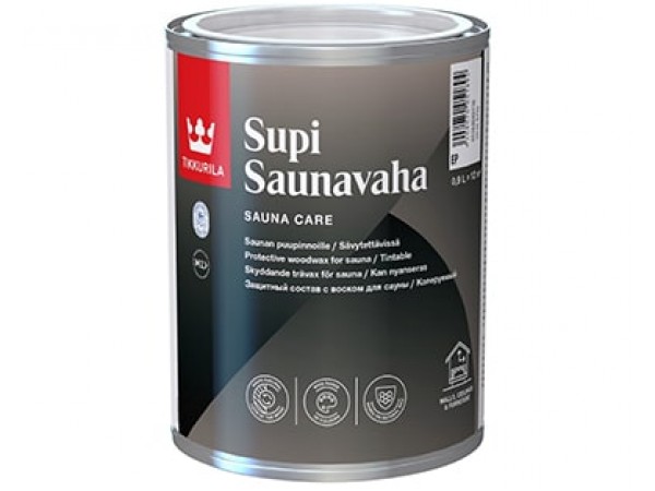 Tikkurila Supi Saunavaha - воск для полков и стен, 0.9 л