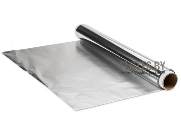 Фольга для бани алюминиевая, 80 мкр, 12 м2, шириной 1,2 м