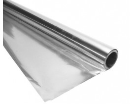 Фольга для бани алюминиевая, 50 мкр, 24 м2, шириной 1,2 м