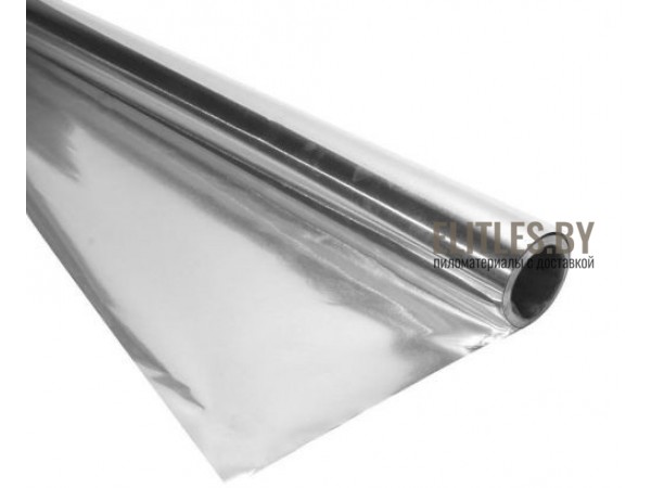 Фольга для бани алюминиевая, 50 мкр, 18 м2, шириной 1,2 м